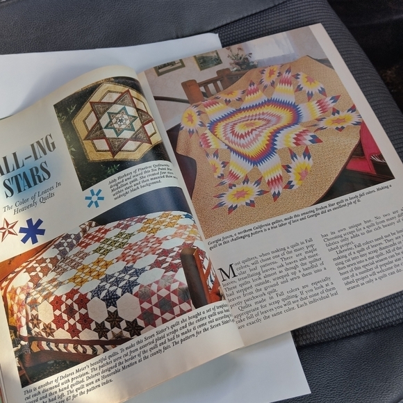 Vintage Quilt Magazine Fall 1999 Quilting Quilt Patterns - Picture 4 of 5